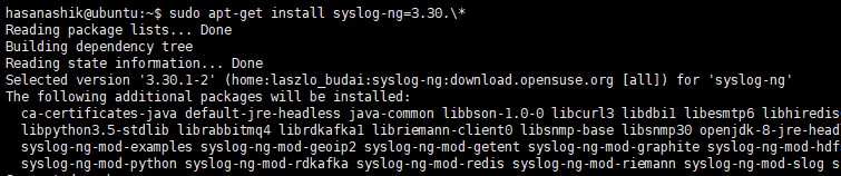 install syslog-ng