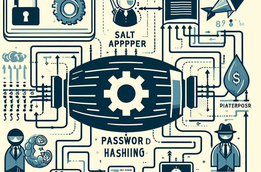 Secure Password Hashing with Salt and Pepper